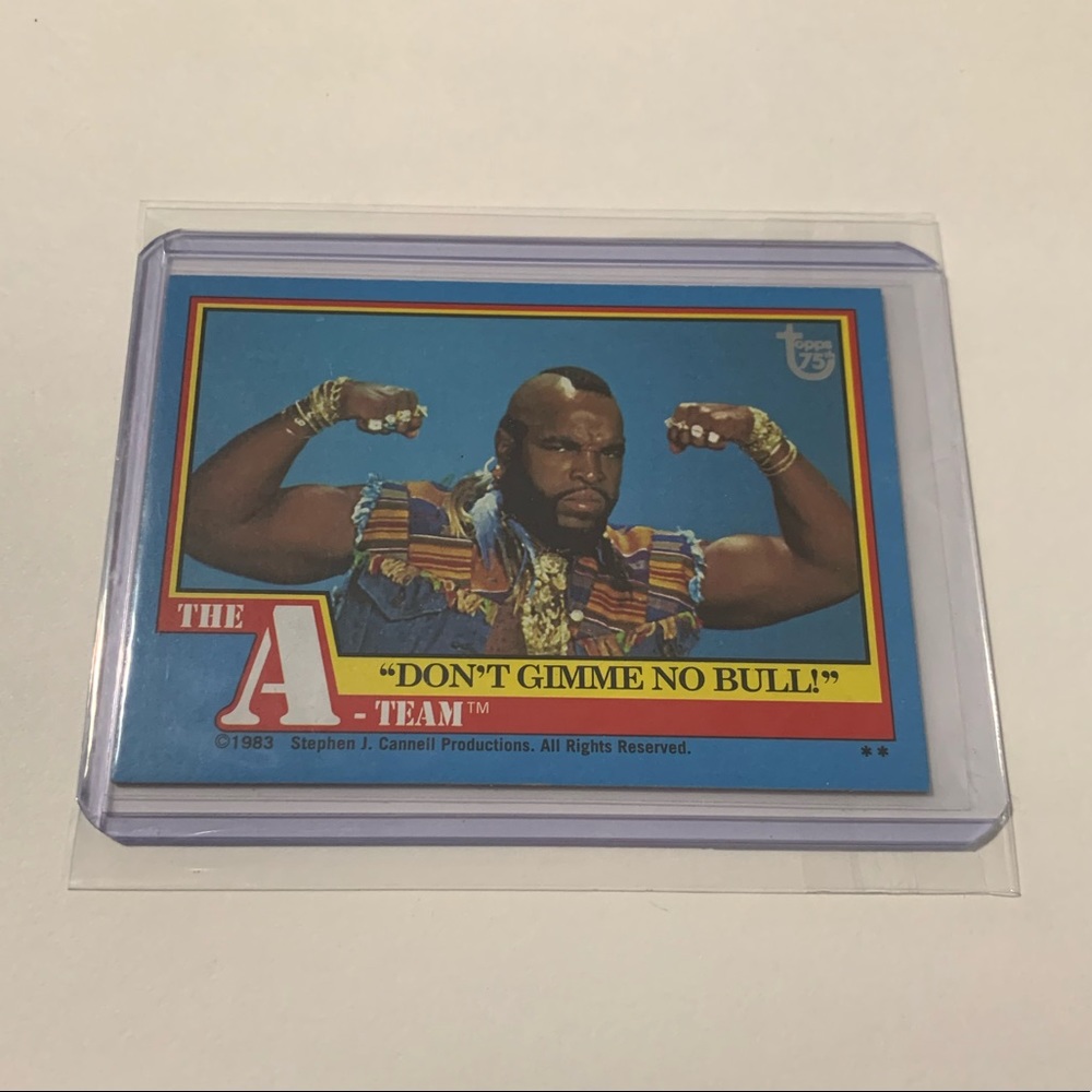 The A-Team β13 Topps Card